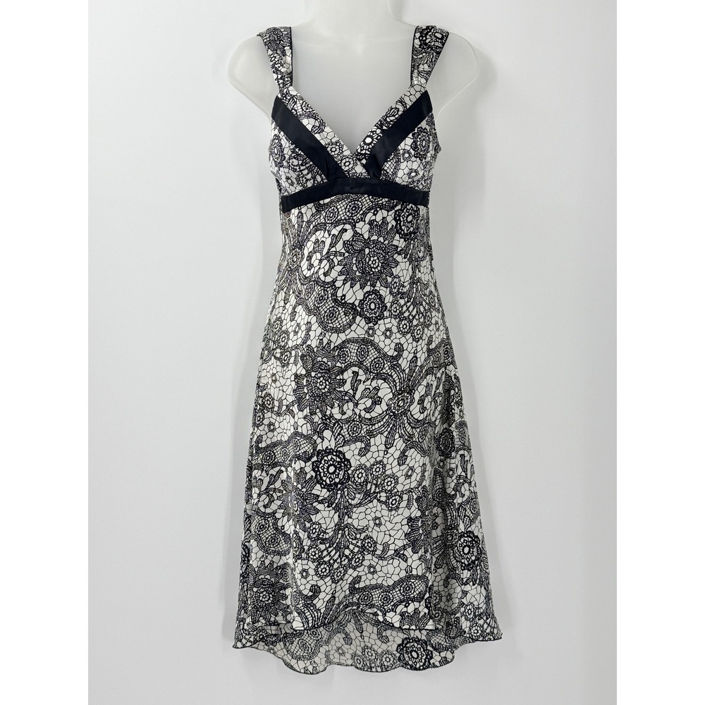 Vtg Y2k Baby Doll Slip Dress Womens sz 5 Whimsigoth Fairy Grunge Lace fairycore